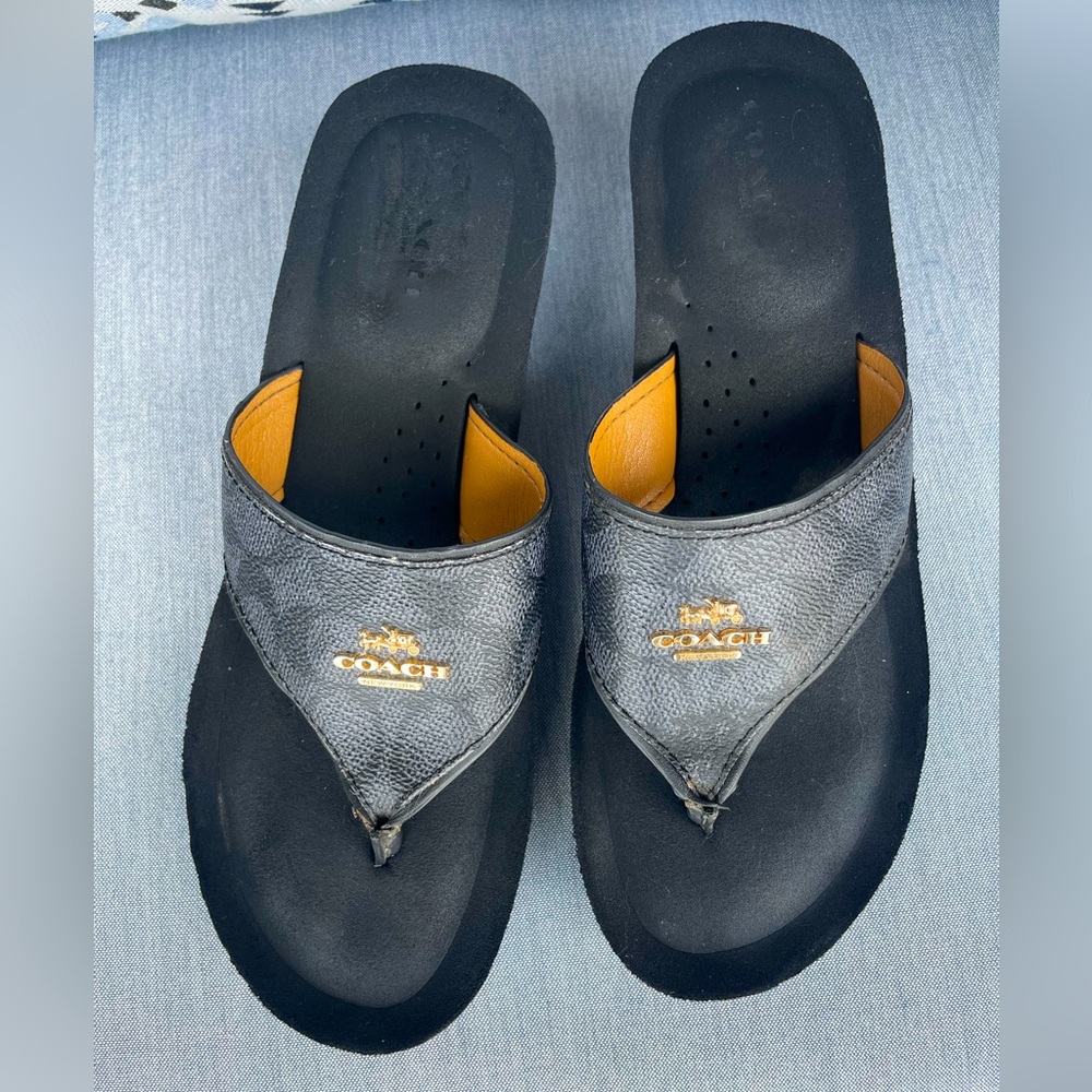 Coach Wedge Sandals